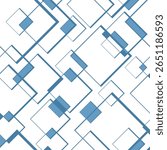 chain pattern geometric fabric design