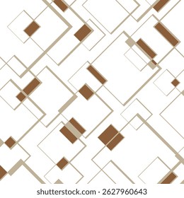 chain pattern geometric fabric design