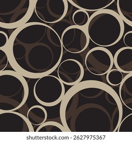 chain pattern geometric fabric design
