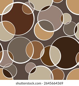 geometrisches Stoffdesign mit Kettenmuster