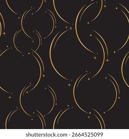 projeto de tecido geométrico de padrão de cadeia