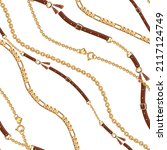 Chain pattern.Golden chains. Belt, rope, tassel pattern
chain pattern.
