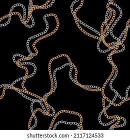 Chain pattern.Golden chains. Belt, rope, tassel pattern
chain pattern.
