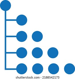 Chain Reaction Icon, Strategy Icon Vector