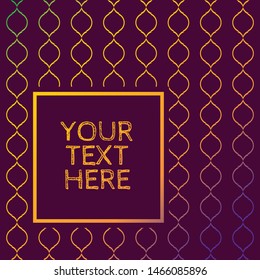 chain / scale inspired pattern design