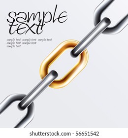 Chain Set 2 Vector Drawing