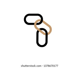 chain sign communication web icon. vector design - Vector
