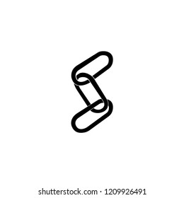 Chain Simple Icon Stock Vector (Royalty Free) 1209926491 | Shutterstock