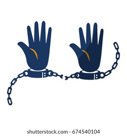 Chain of slavery