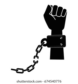 Chain of slavery