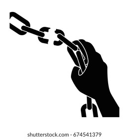Chain of slavery