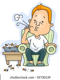 715 Chain Smoker Images, Stock Photos & Vectors | Shutterstock