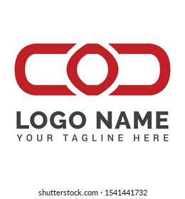 Chain symbol logo which is best for any kind of business an brand. 