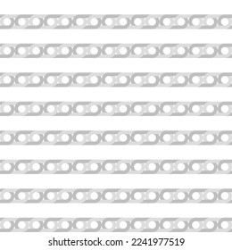 Chain vector graphic background seamless pattern.