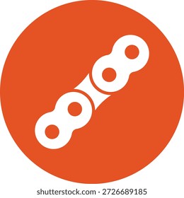 Ilustración de diseño de icono de Vector de cadena