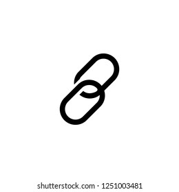 chain vector icon. chain sign on white background. chain icon for web and app