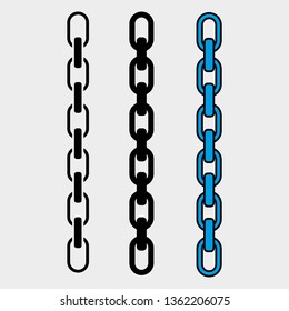 chain vector icons