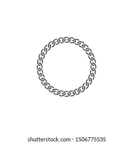 Chain vector illustration design template