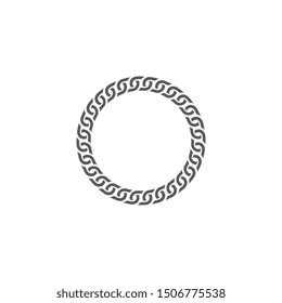 Chain vector illustration design template
