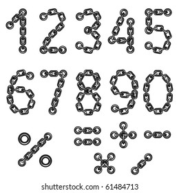 Chained digits