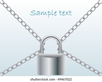 Chained and locked