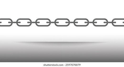 chains backgrounds, shinny metal iron chains, Seamless chain pattern. Silver metallic chain texture