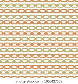 Chains horizontal pattern/ Seamless vector background