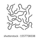 chains icon and logo vector illustration, metal chains
