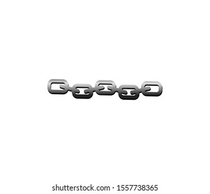 chains icon and logo vector illustration, metal chains
