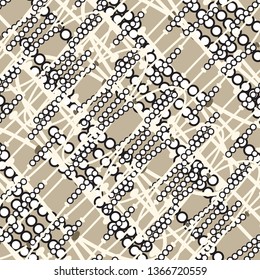 Chains Pattern. Fashion Background Chain for Fabric, Textile, Wallpaper. Vector illustration - Vektör