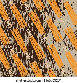 Chains Pattern. Fashion Background Chain for Fabric, Textile, Wallpaper. Vector illustration 