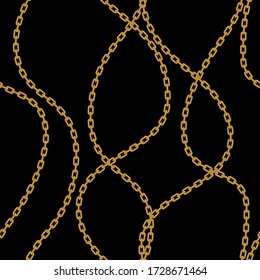 Chains pattern seamless. 
Design for fabric, wallpaper, wrapping, background.