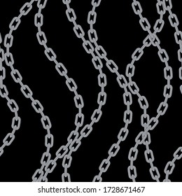 Chains pattern seamless. 
Design for fabric, wallpaper, wrapping, background.