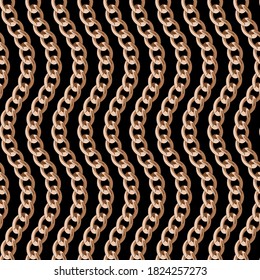 Chains pattern seamless. 
Design for fabric, wallpaper, wrapping, background.
