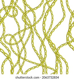 Chains pattern seamless. Design for fabric, wallpaper, wrapping, background.
