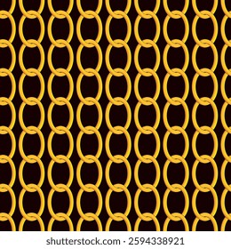 Chains pattern seamless. Design for fabric, wallpaper, wrapping, background.