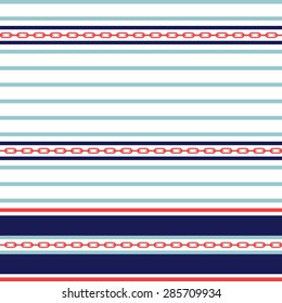 Chains pattern. Seamless vector background