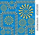 Chains and Spinwheels  (motion illusion)
