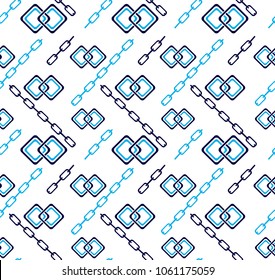 Chains with tiles pattern Geometric diagonal design fashion print,textile pattern