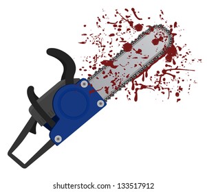 Chainsaw blood