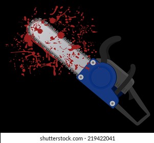 Chainsaw blood