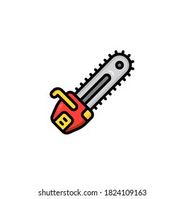 Chainsaw - Color Icon Design