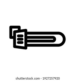 Chainsaw icon or logo isolated sign symbol vector illustration - high quality black style vector icons
