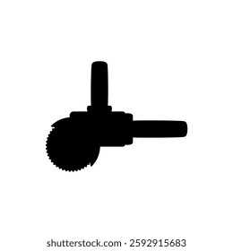 chainsaw icon, simple flat style, illustration, logo sign symbol pictogram template, for ui or ux isolated on white for mobile app, editable