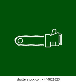 chainsaw line icon