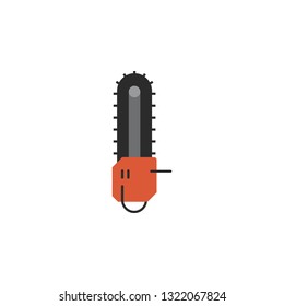 chainsaw, lumberjack, industry icon. Element of color construction icon. Premium quality graphic design icon. Signs and symbols collection icon for websites, web design, mobile app