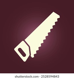Chainsaw trendy artwork good abstract vector illustration colorful useful design.eps
