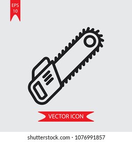 Chainsaw Vector Icon