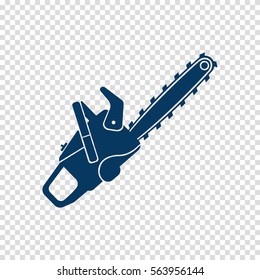 chainsaw vector icon