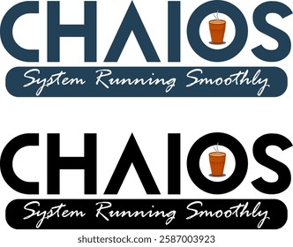 CHAIOS – A perfect fusion of tech and tea! Ideal for IT professionals, engineers, and tech lovers who run on chai. Fun, geeky, and relatable design.